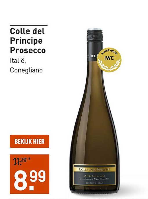 Colle del Principe Prosecco Italië, Conegliano