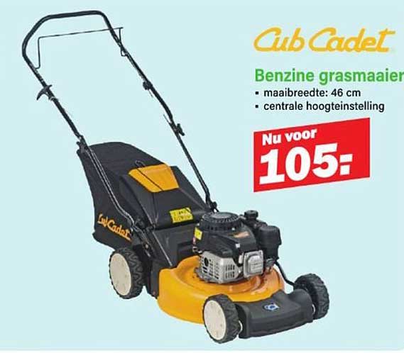 Cub Cadet Benzine grasmaaier