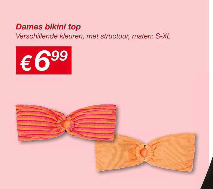 Dames bikini top
