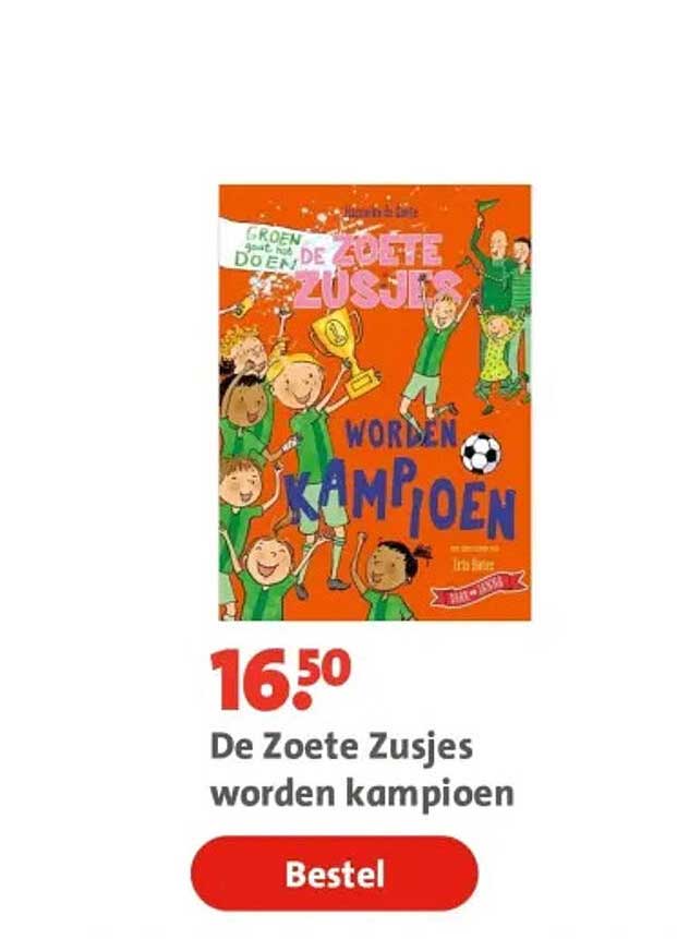 De Zoete Zusjes worden kampioen