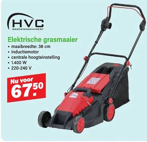 Elektrische grasmaaier
