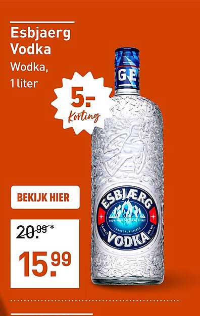 Esbjerg Vodka Vodka, 1 liter