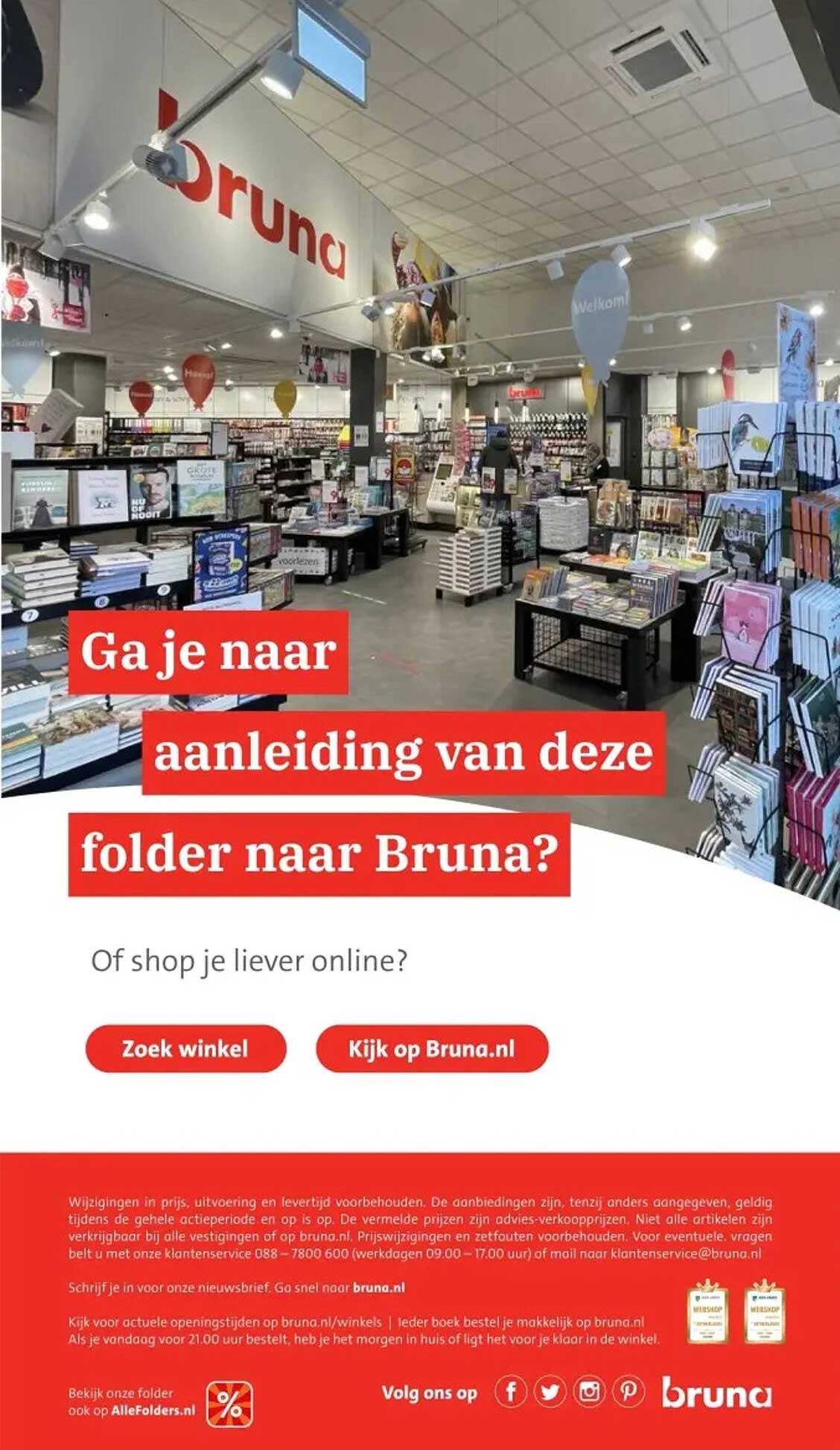Ga je naar aanleiding van deze folder naar Bruna? Of shop je liever online?