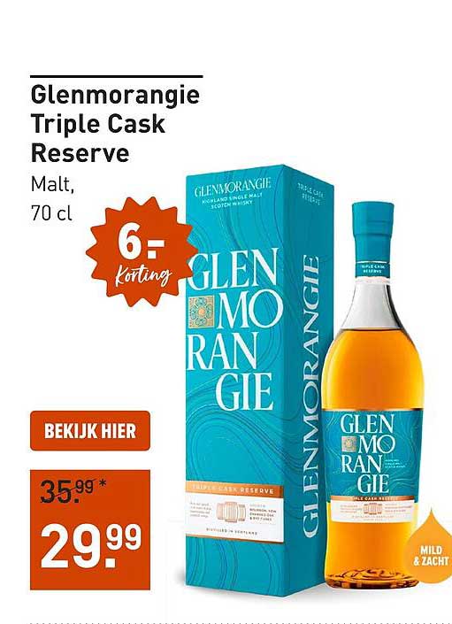 Glenmorangie Triple Cask Reserve Malt, 70 cl