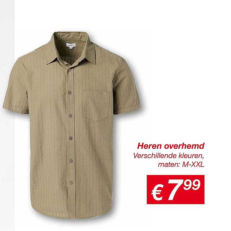 Heren overhemd