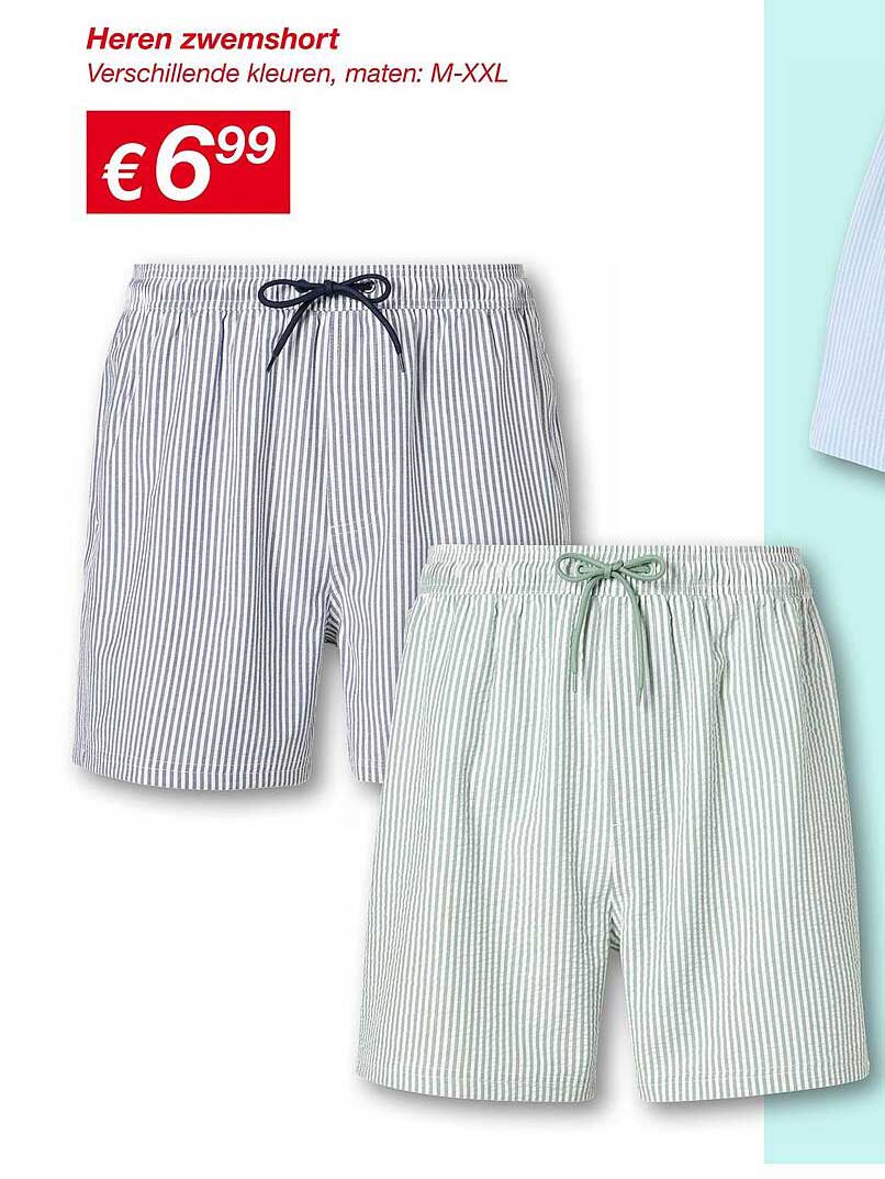 Heren zwemshort