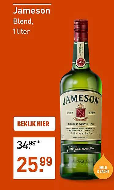Jameson Blend, 1 liter