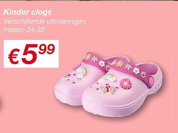 Kinder clogs