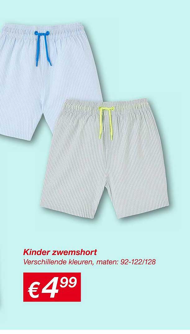 Kinder zwemshort