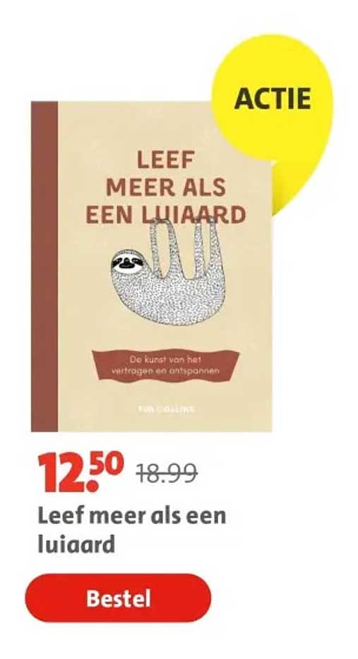 Leef meer als een luiard