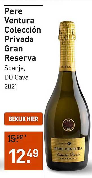 Pere Ventura Colección Privada Gran Reserva Spanje, DO Cava 2021