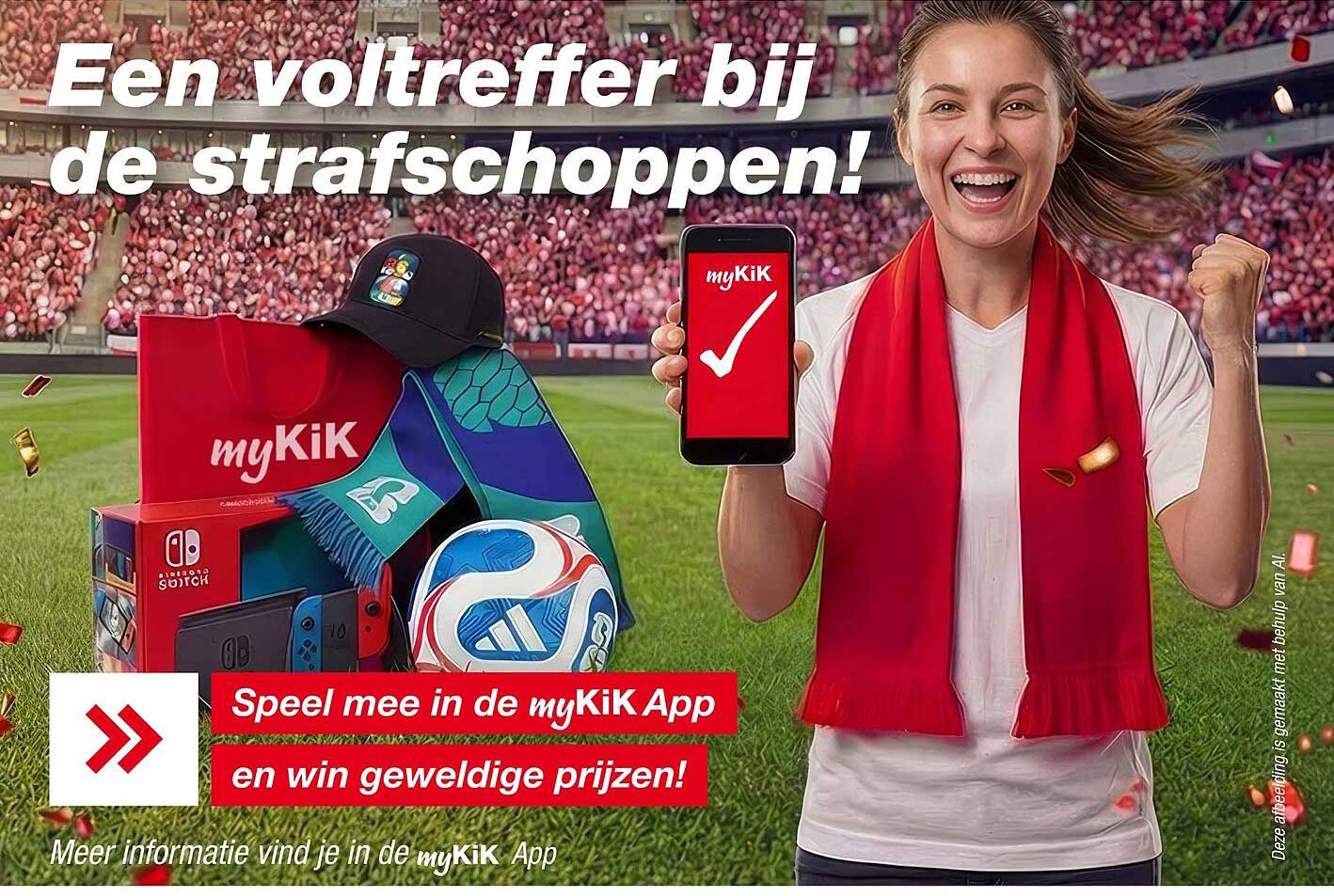 Speel mee in de myKiK App en win geweldige prijzen!
