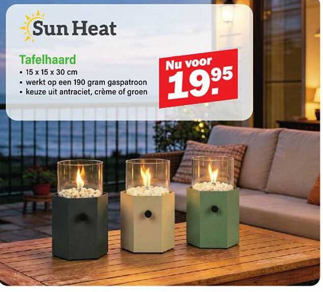 Sun Heat Tafelhaard