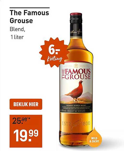 The Famous Grouse Blend, 1 liter