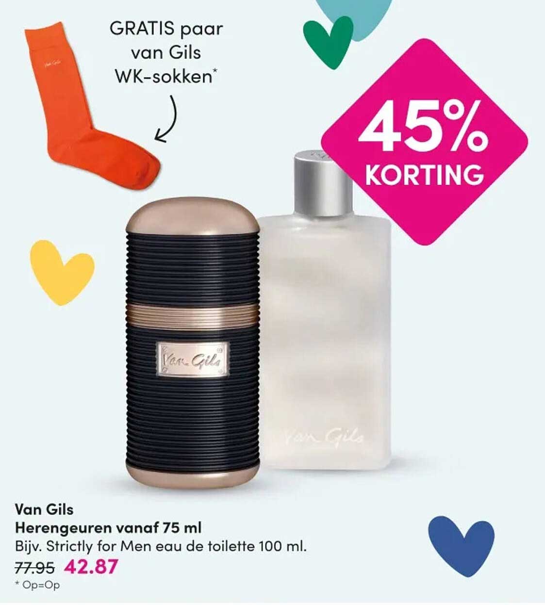 Van Gils Herengeuren vanaf 75 ml 45% KORTING