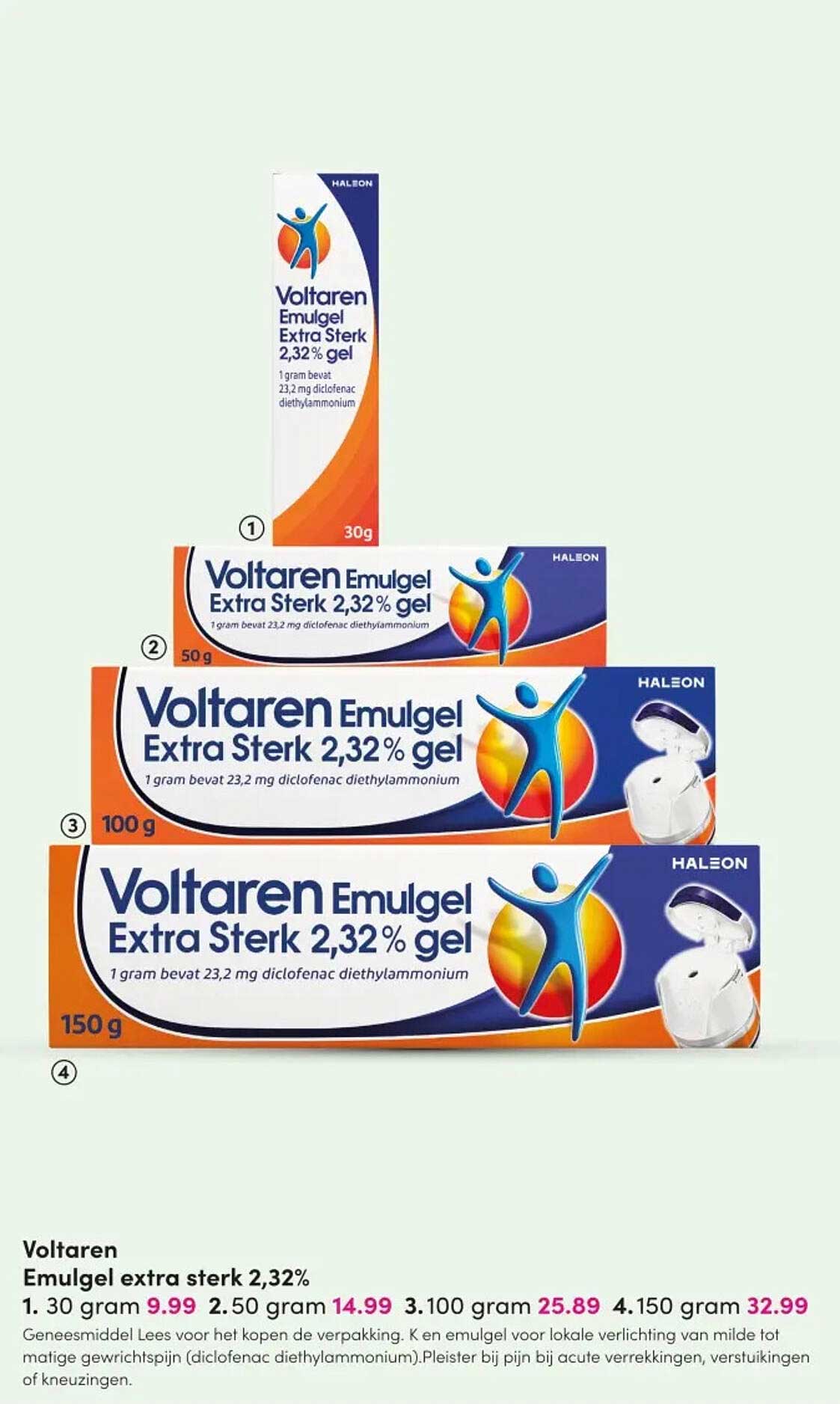 Voltaren Emulgel extra sterk 2,32%