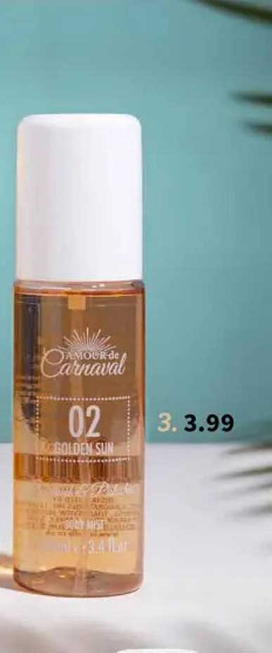 Amour de Carnaval - 02 Golden Sun Body Mist