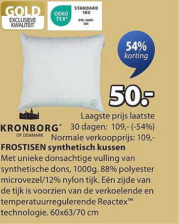FROSTISEN synthetisch kussen