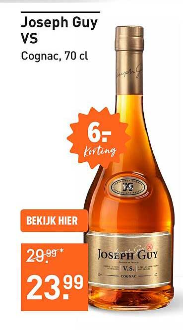 Joseph Guy VS Cognac, 70 cl
