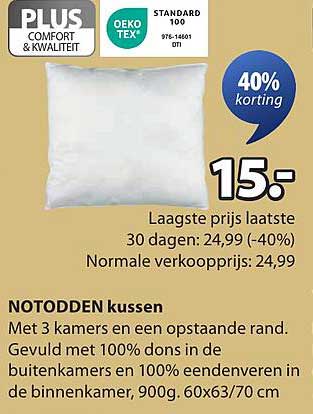 NOTODDEN kussen
