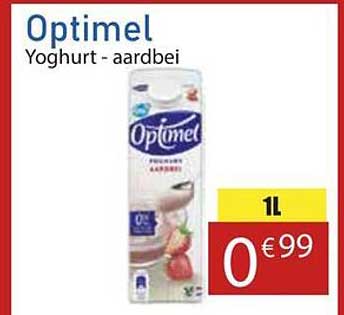 Optimel Yoghurt - aardbei