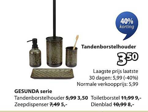 Tandenborstelhouder