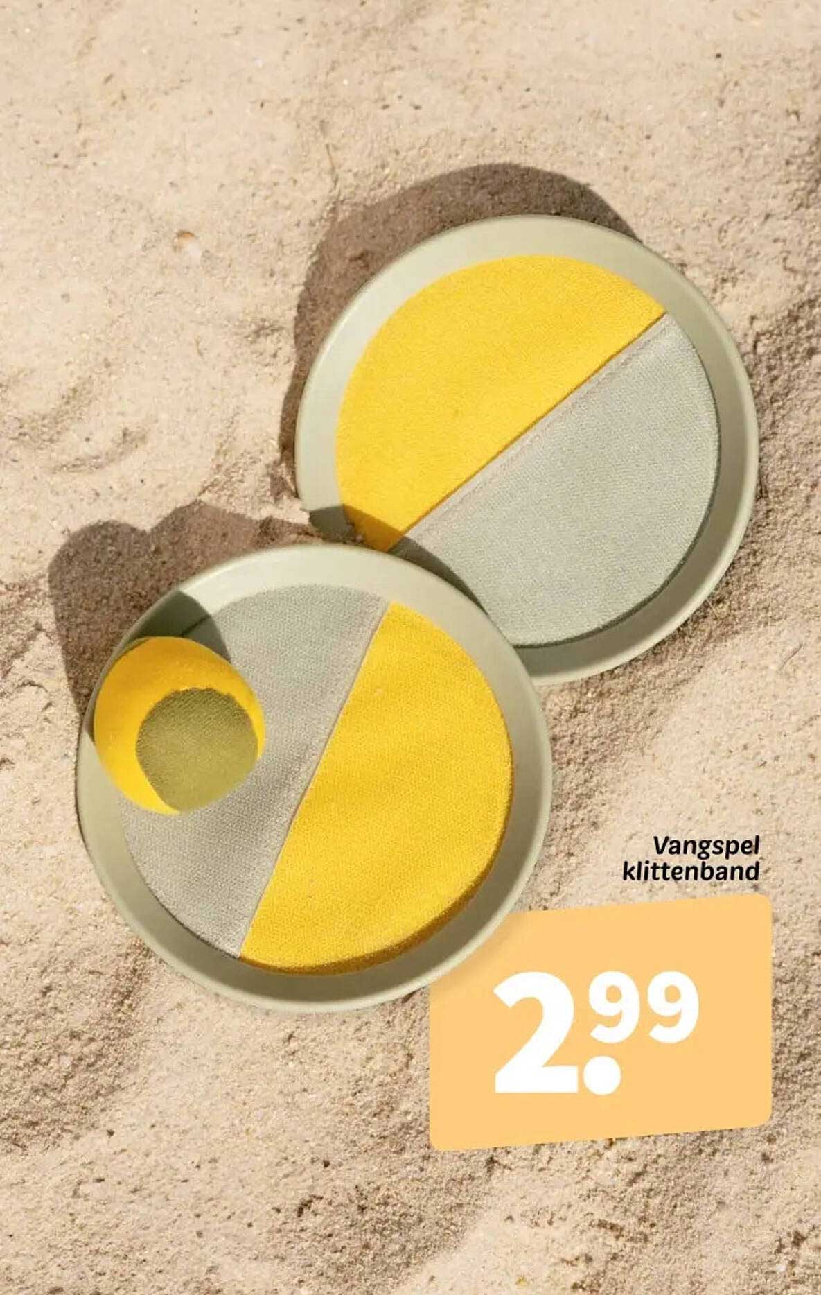 Vangspel klittenband
