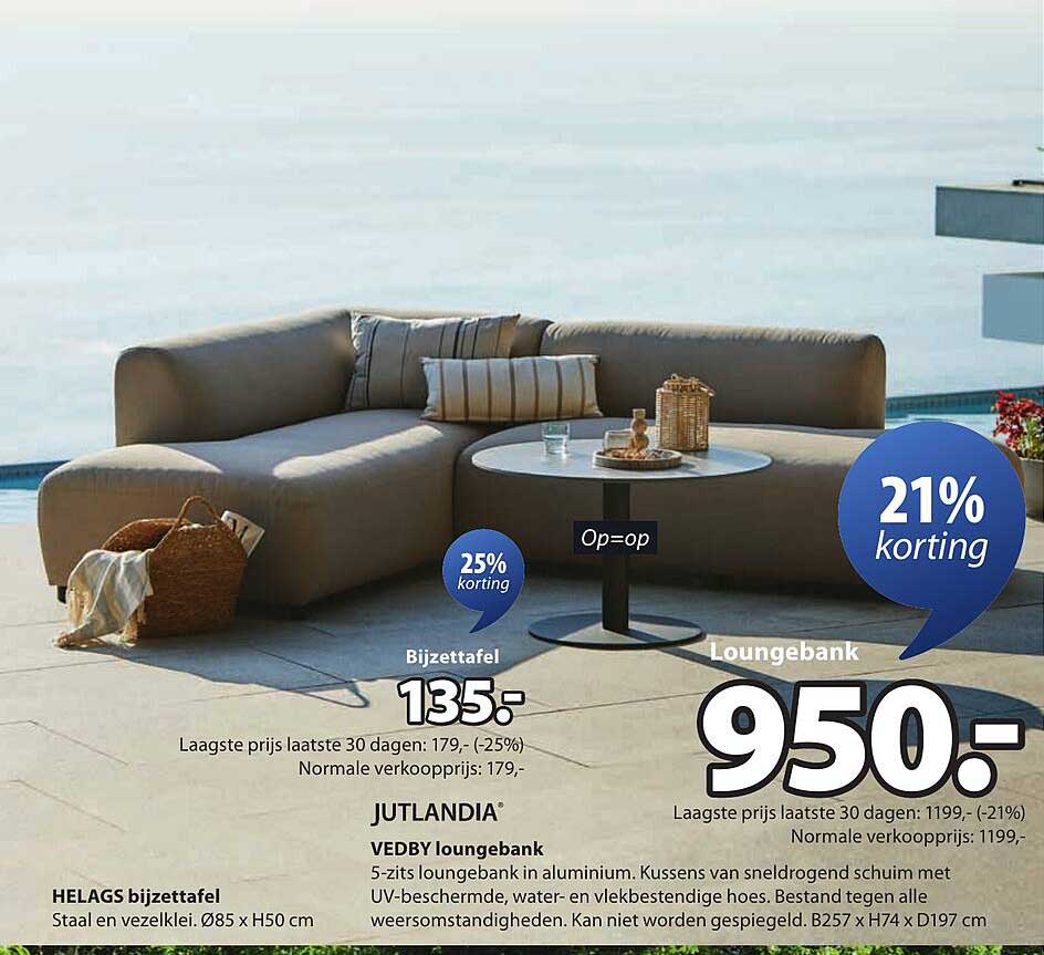 VEDBY loungebank