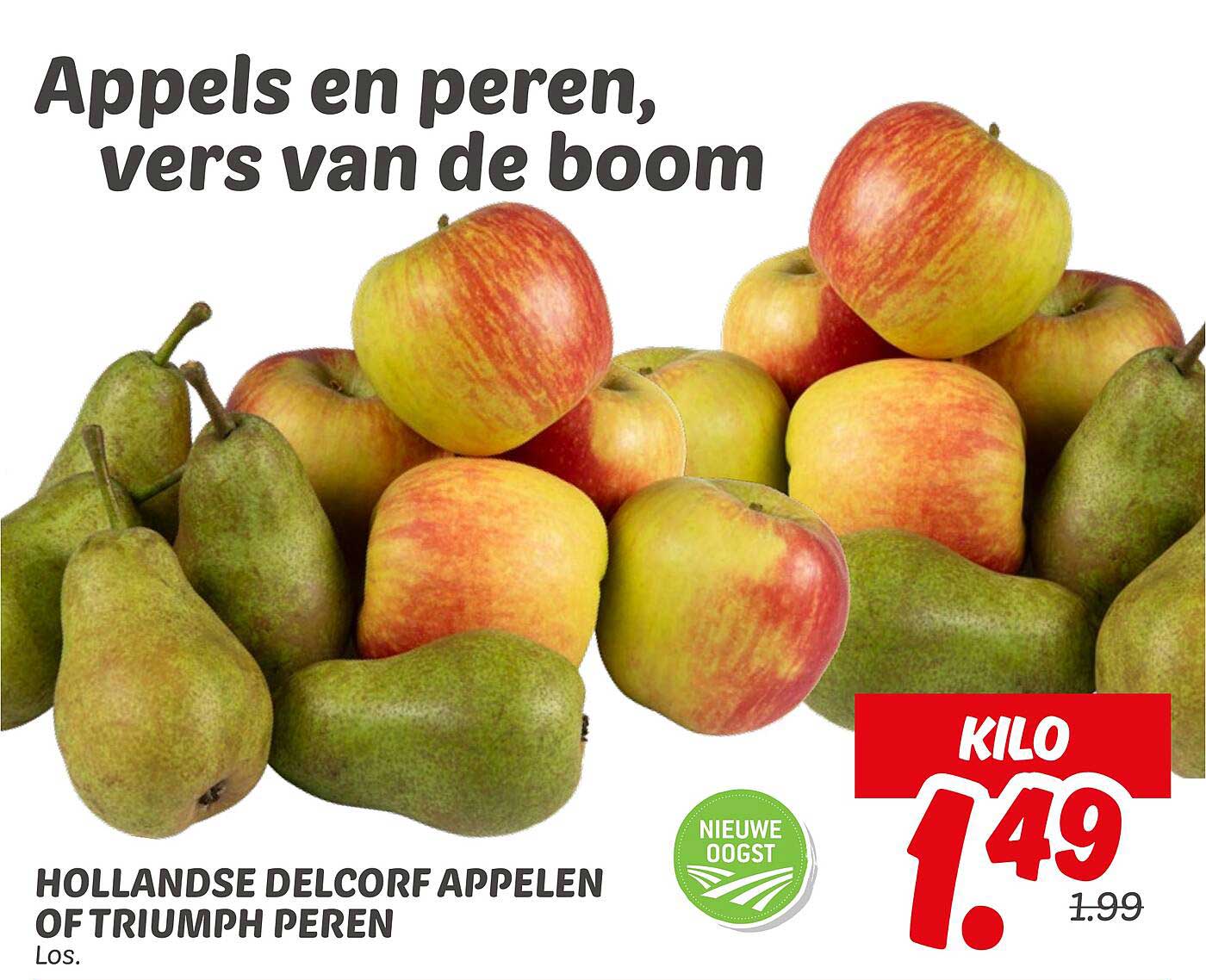 Appels en peren, vers van de boom