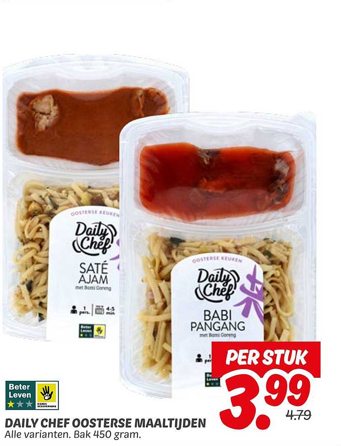 DAILY CHEF OOSTERSE MAALTIJDEN