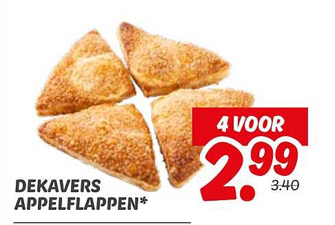 DEKAVERS APPELFLAPPEN*
