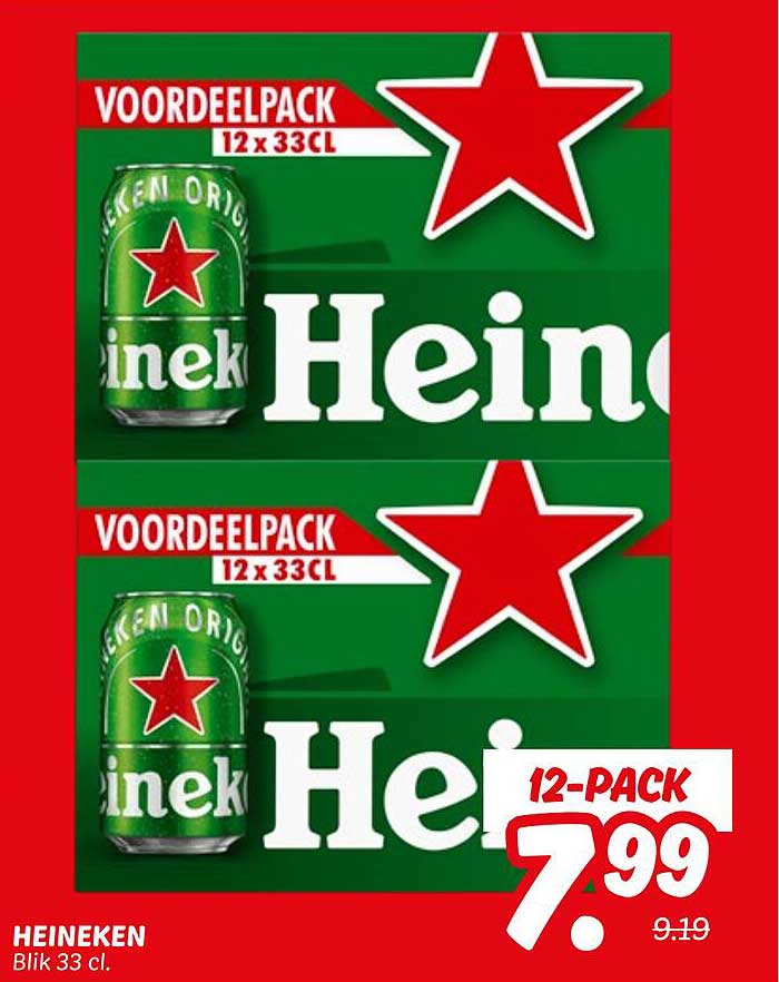 HEINEKEN Blik 33 cl.