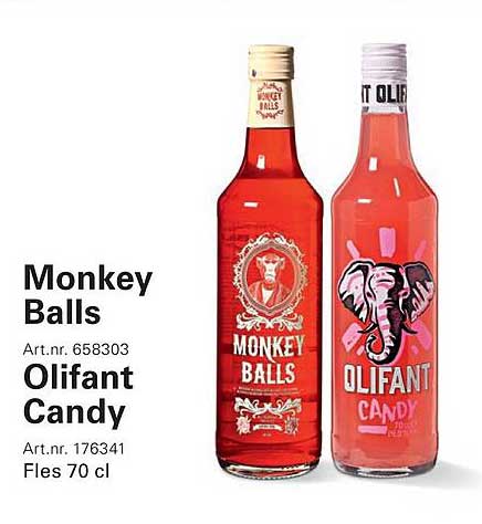 Monkey Balls & Olifant Candy