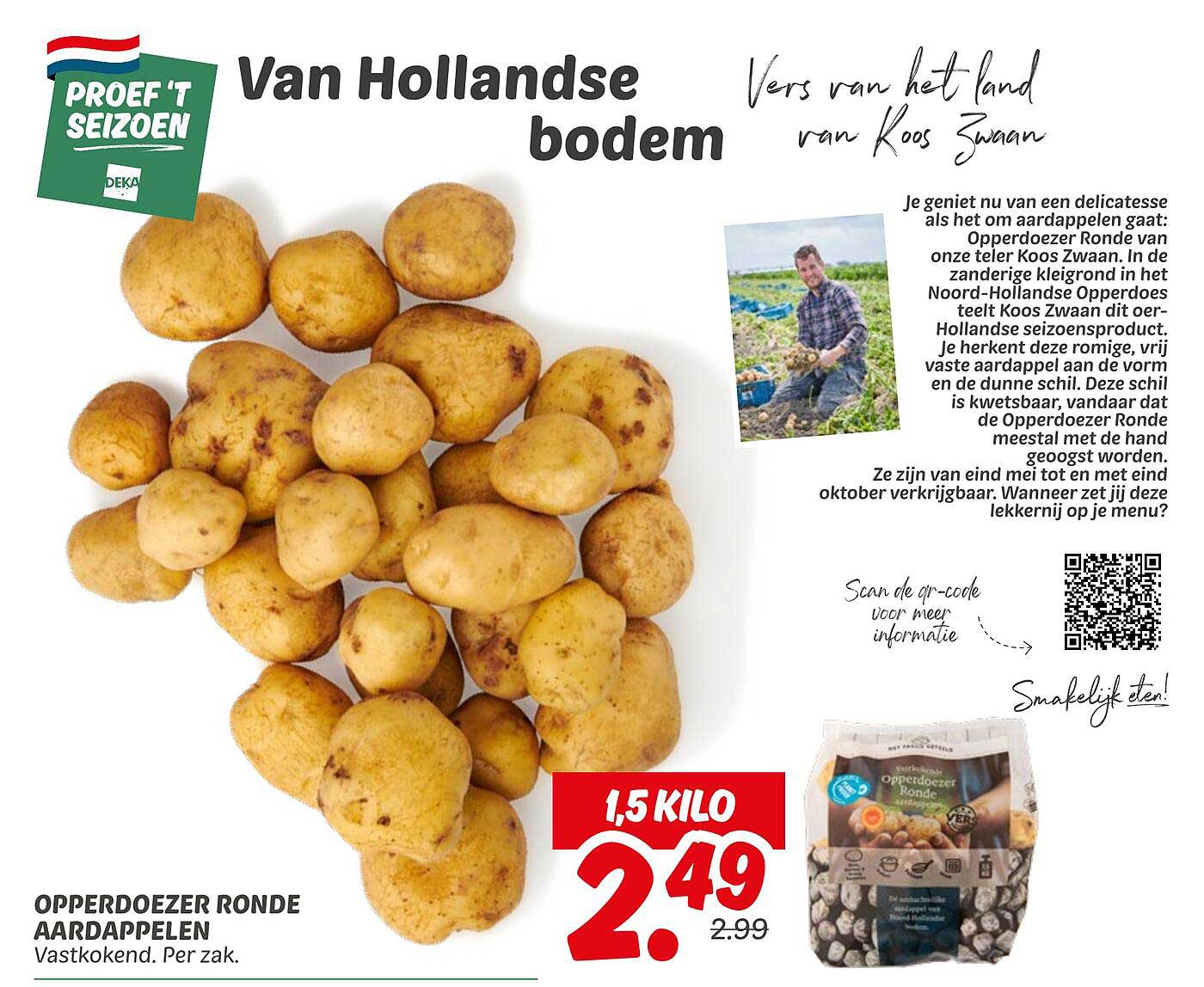 OPPERDOEZER RONDE AARDAPPELEN