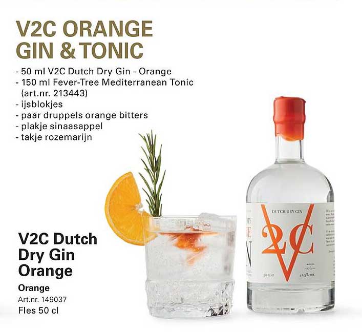 V2C ORANGE GIN & TONIC