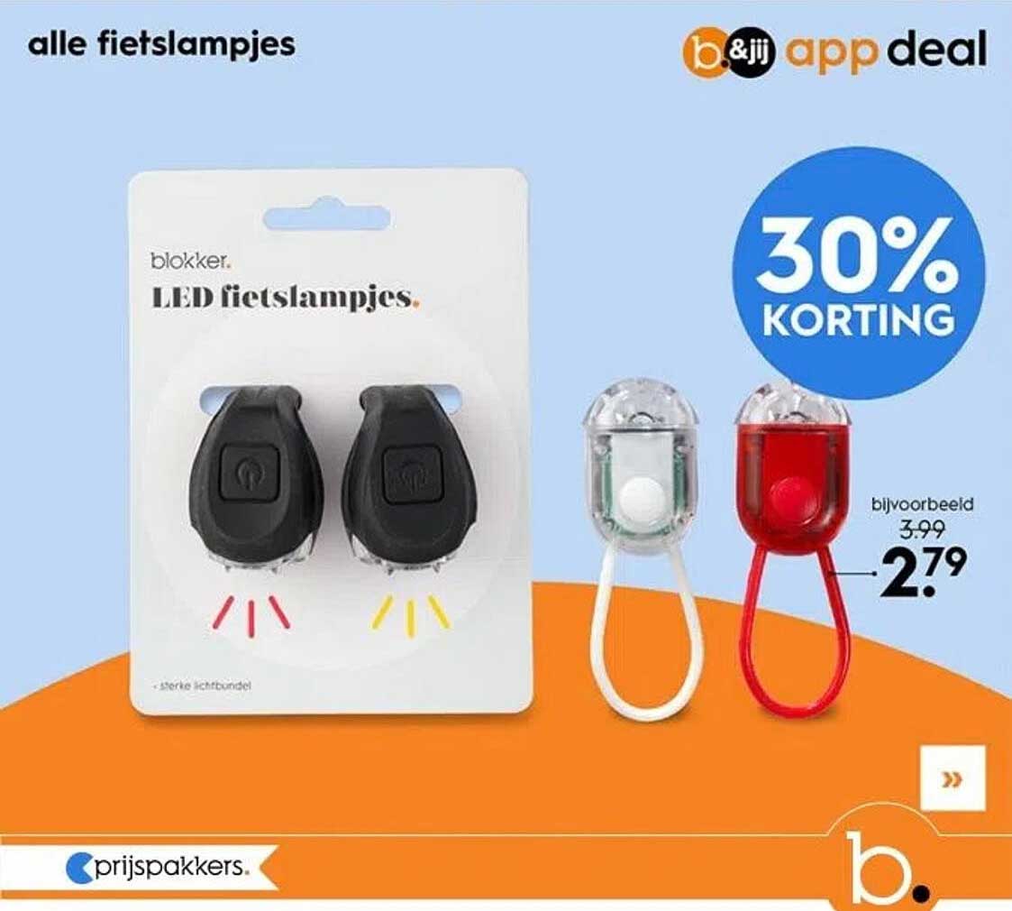 blokker LED fietslampjes