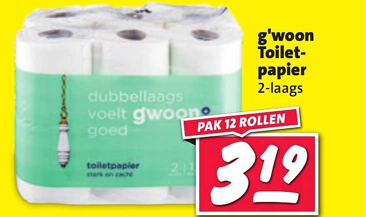 g'woon Toilet-papier