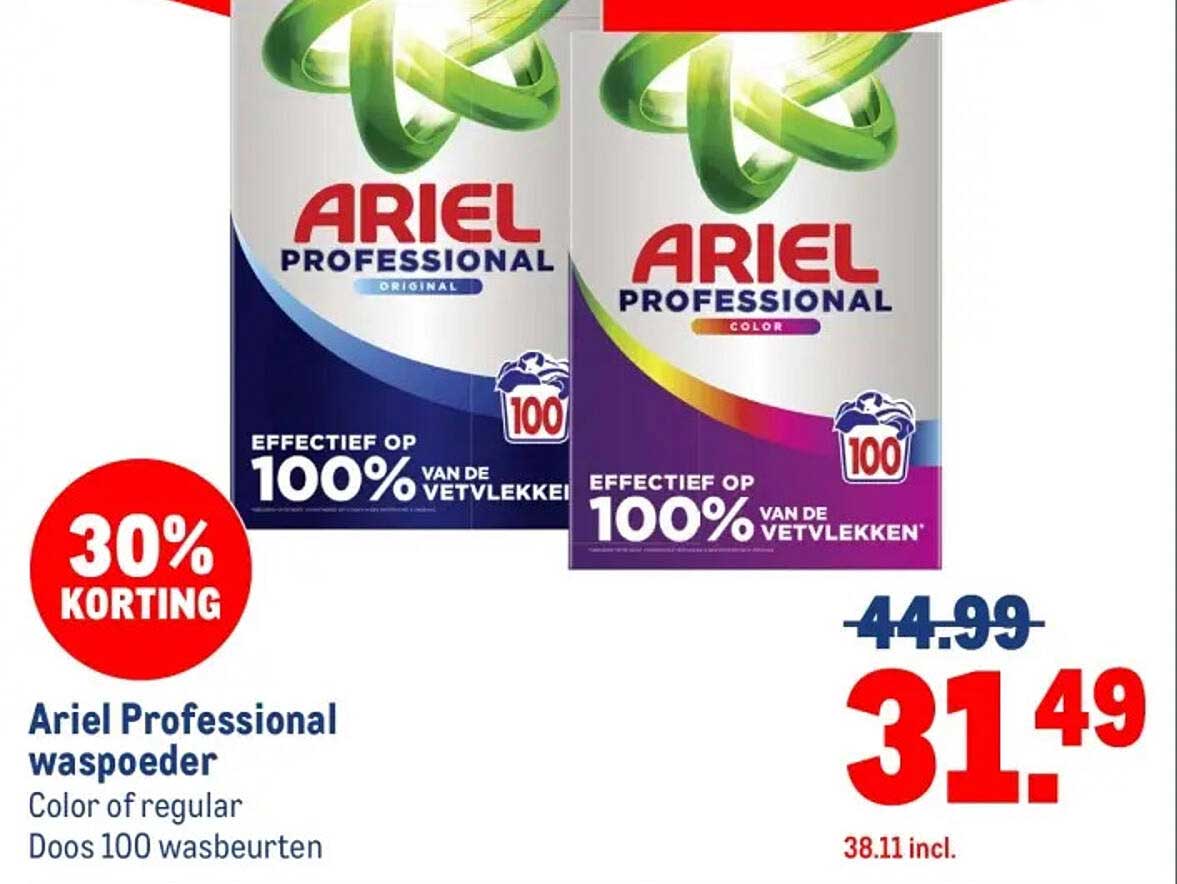 Ariel Professional waspoeder