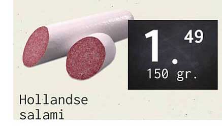 Hollandse salami