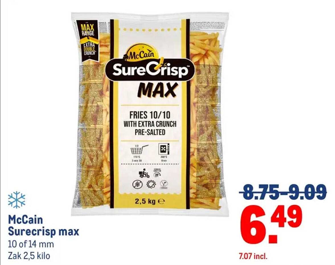 McCain Surecrisp max