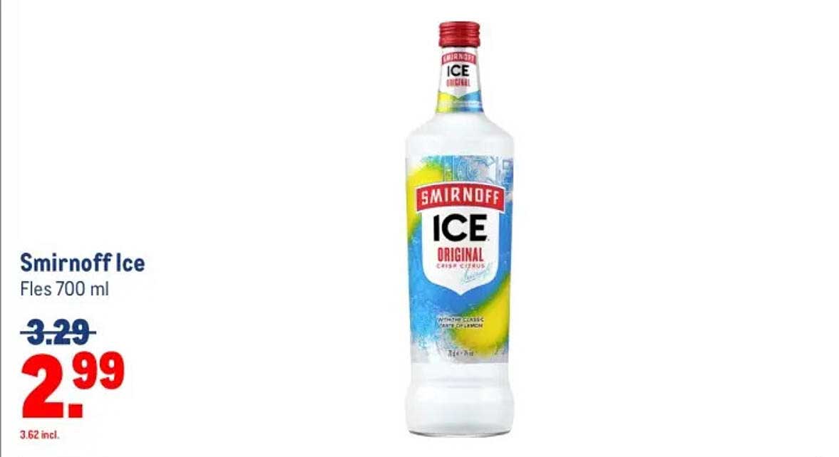 Smirnoff Ice Fles 700 ml