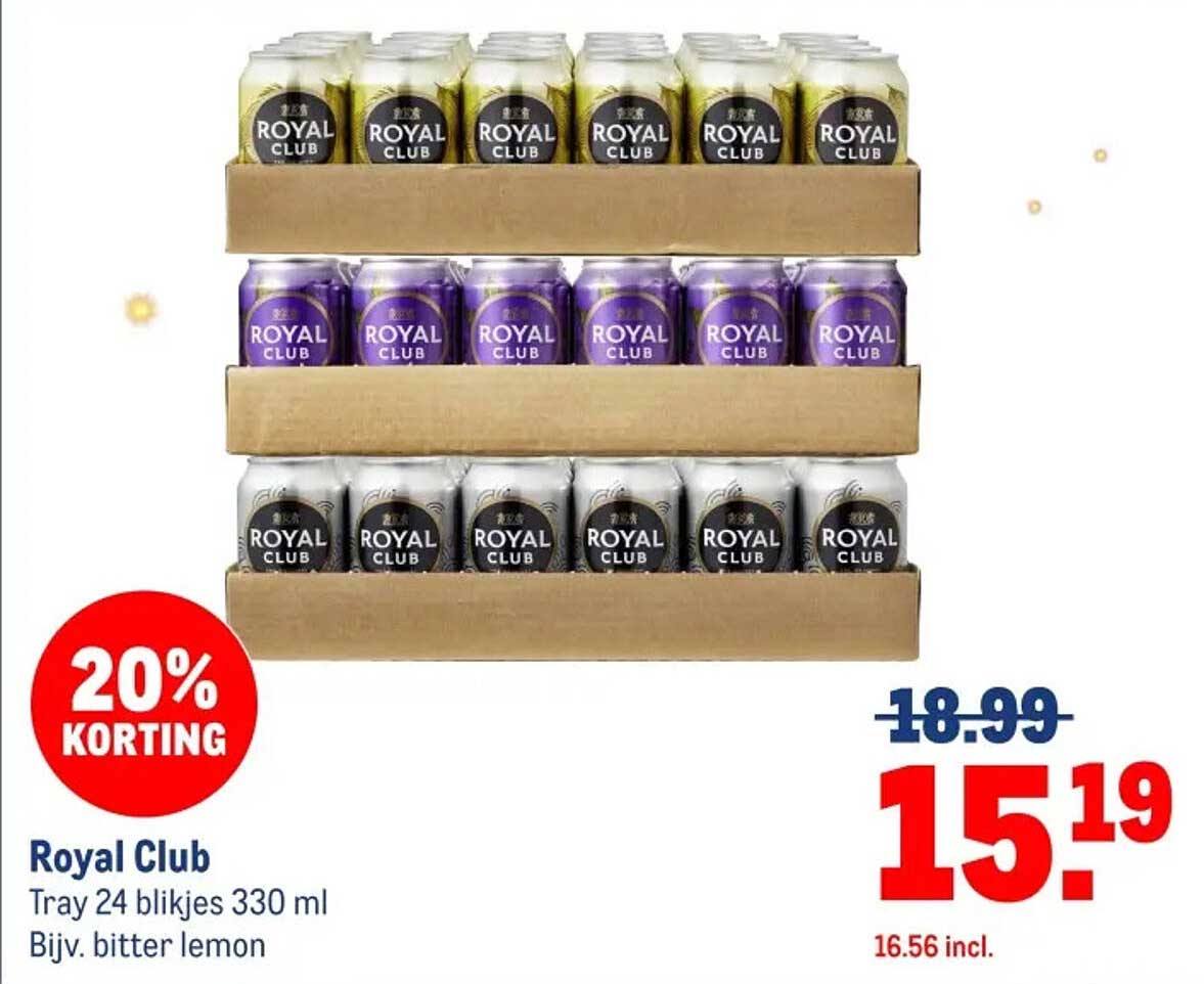 Royal Club Tray 24 Blikjes 330 Ml Aanbieding Bij Makro FolderFeest nl royal-club-tray-24-blikjes-330-ml-aanbieding-bij-makro-folderfeest-nl
