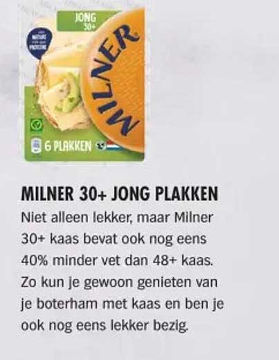 MILNER 30+ JONG PLAKKEN