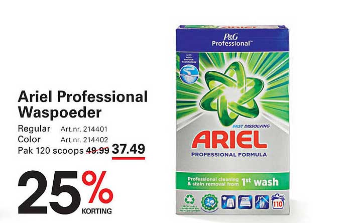 Ariel Professional Waspoeder