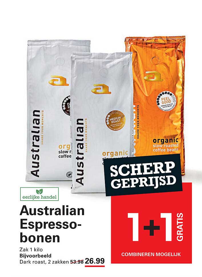 Australian Espresso-bonen