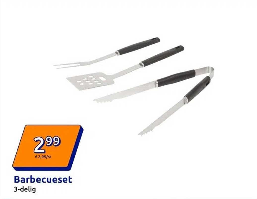 Barbecueset 3-delig