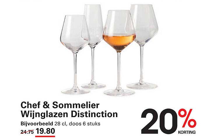 Chef & Sommelier Wijnglazen Distinction