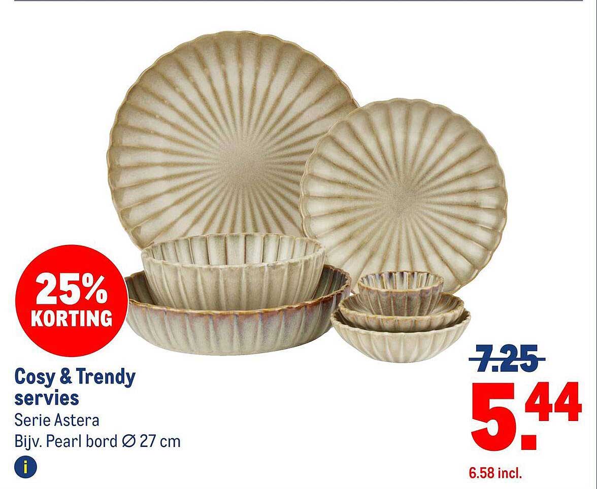Cosy & Trendy servies Serie Astera