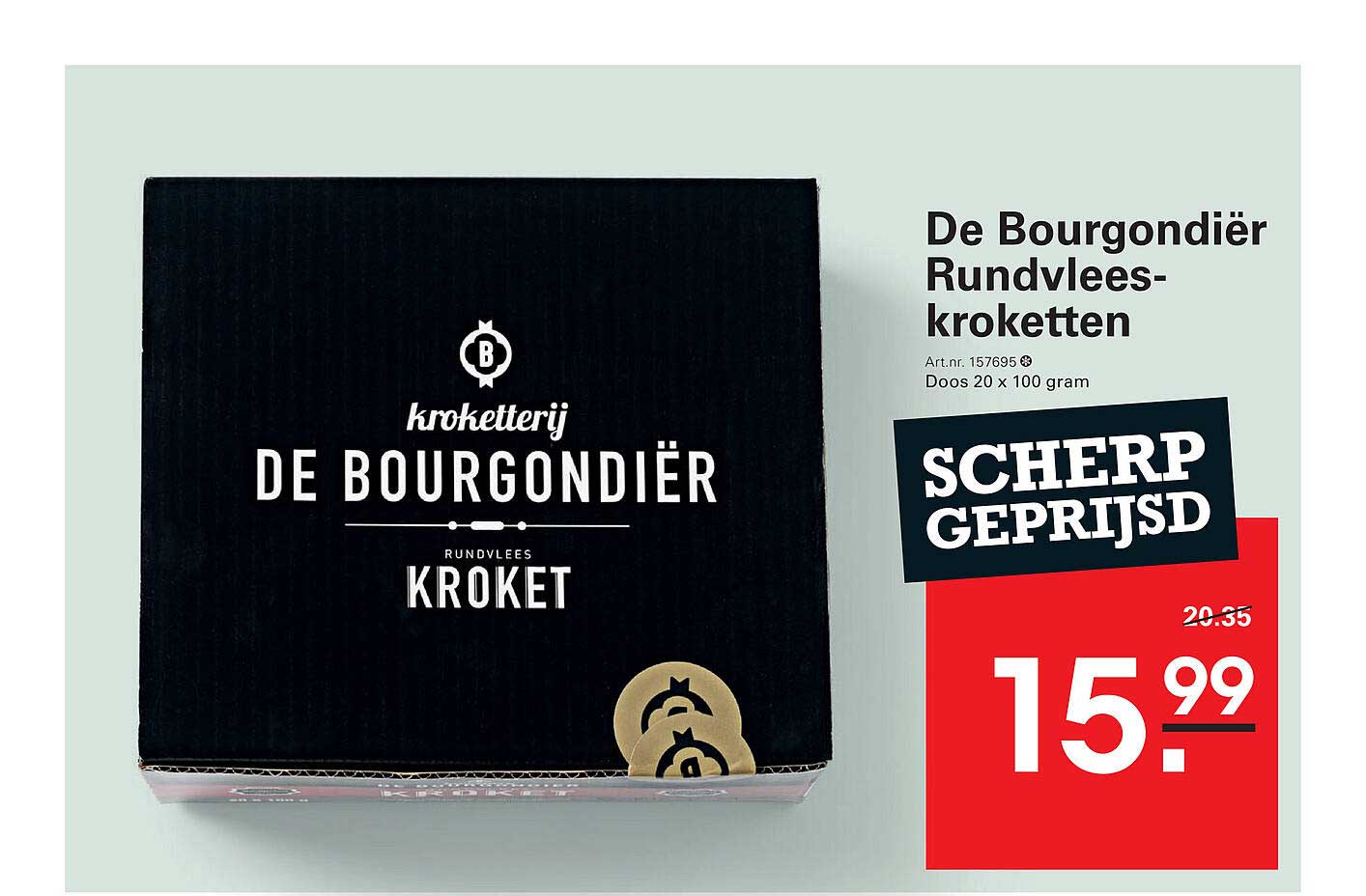 De Bourgondiër Rundvlees-kroketten