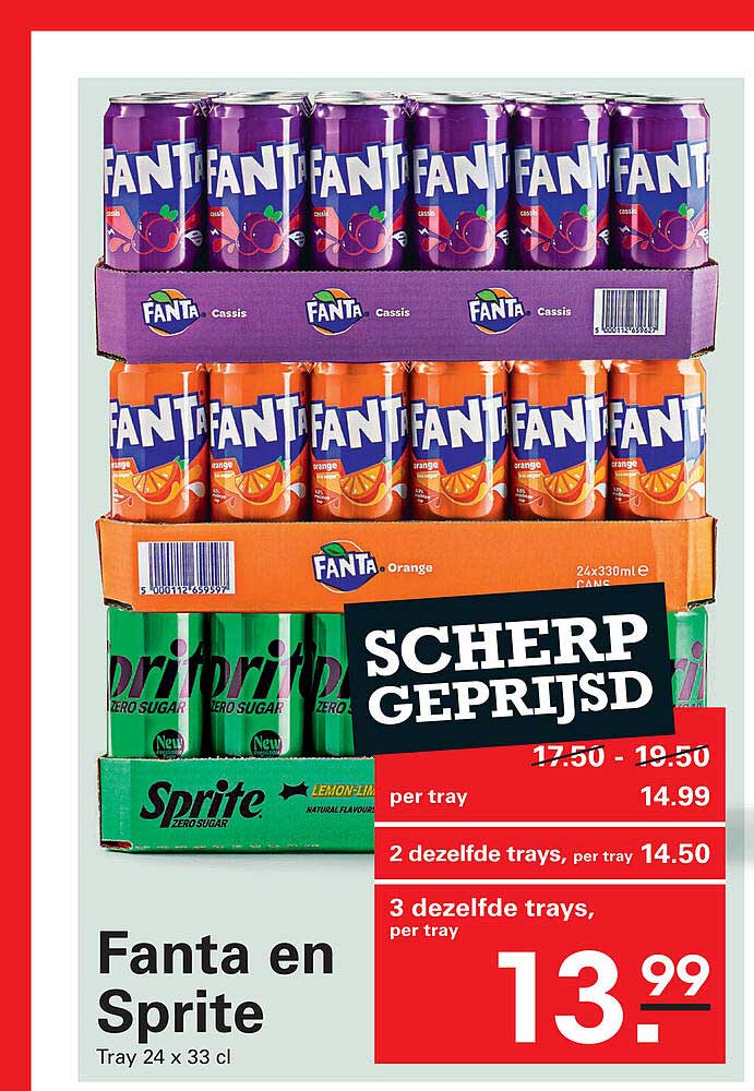 Fanta en Sprite